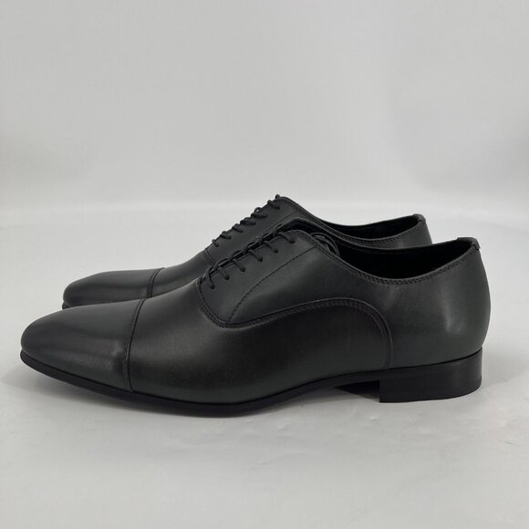 I.n.c. International Concepts Men\'s Silas Cap Toe Oxford Dress Shoe US12 Black main image 11